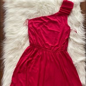 Express One Shoulder Dress